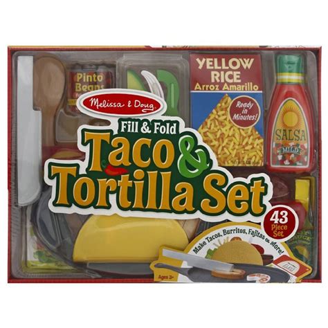 Melissa And Doug Fill And Fold Taco And Tortilla Set 1source