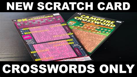 Personalise the scratch card games appearance and user experience in simple steps to create a professional app that works via a link on smartphones, tablets and computers. New Scratch Card - Crosswords Only - YouTube