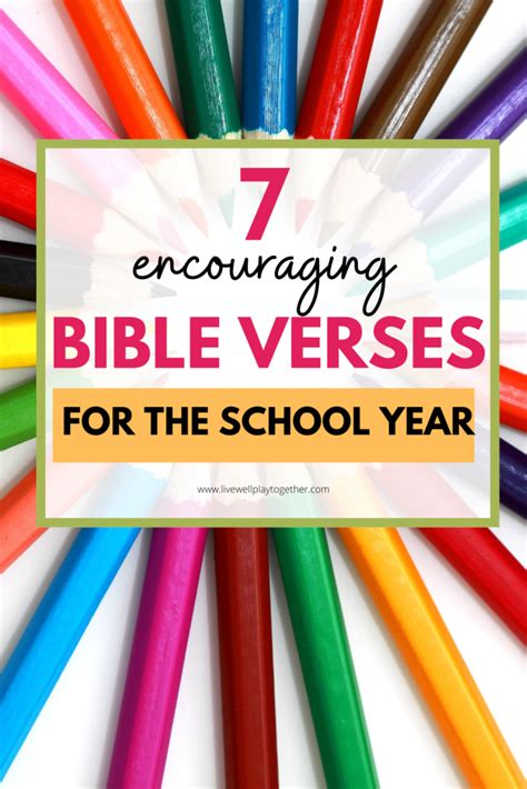 7 Back To School Bible Verses To Pray Over Your Children Live Well