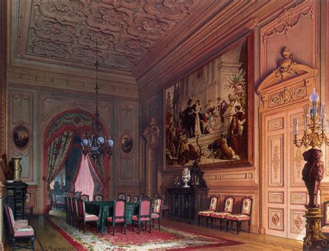 Mansion Of Baron Al Stieglitz The Dining Room Luigi Premazzi