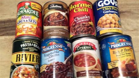 Check spelling or type a new query. Store Bought Canned Food for Prepper SHTF Stockpile - Pros ...