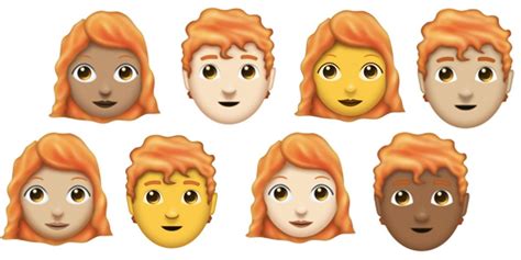 Redheads Rejoice The Ginger Emoji Has Finally Arrived On Iphone
