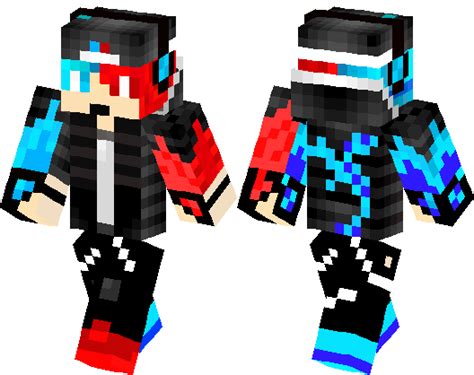 Fire And Ice Minecraft Skin Minecraft Hub