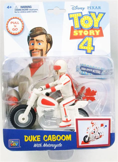 Toy Story 4 Think Way Duke Caboom Pull N Go Figure
