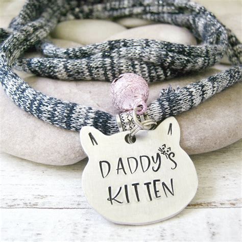 Daddys Kitten Collar Soft Day Collar Ddlg Choker Etsy