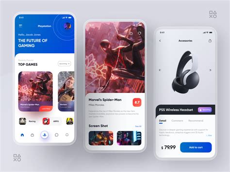 Playstation App Design 2 By Yueyue For Top Pick Studio On Dribbble