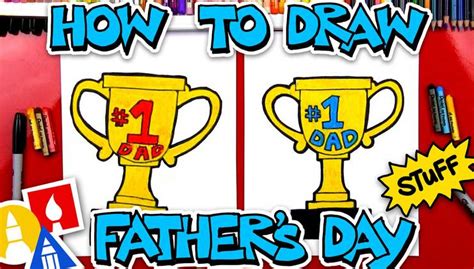 How To Draw Fathers Day Art For Kids Hub