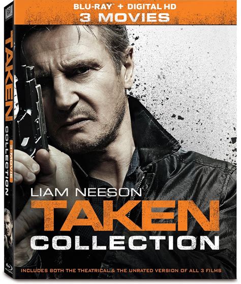 Taken Complete Liam Neeson Movie Series Trilogy Boxed Bluray Set New Ebay