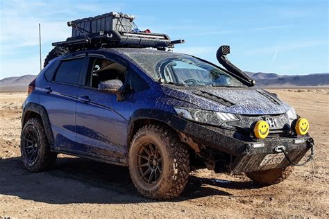 A Honda Fit Like No Other Battlewagon For Off Road Adventures