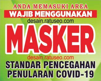 Download for free in png, svg, pdf formats 👆. Mantap! Bermacam Contoh Banner Wajib Pakai Masker - desain ...