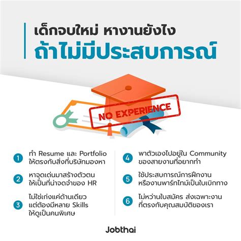 [jobthai official page] ️เด็กจบใหม่หางานยังไง ถ้าไม่มีประสบการณ์ ️ ปัญหาใหญ่ที่เด็กจบใหม่หลายคน
