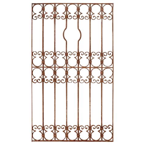 Spanish Wrought Iron Window Grill or Gate in 2020 | Iron window grill, Iron windows, Window grill