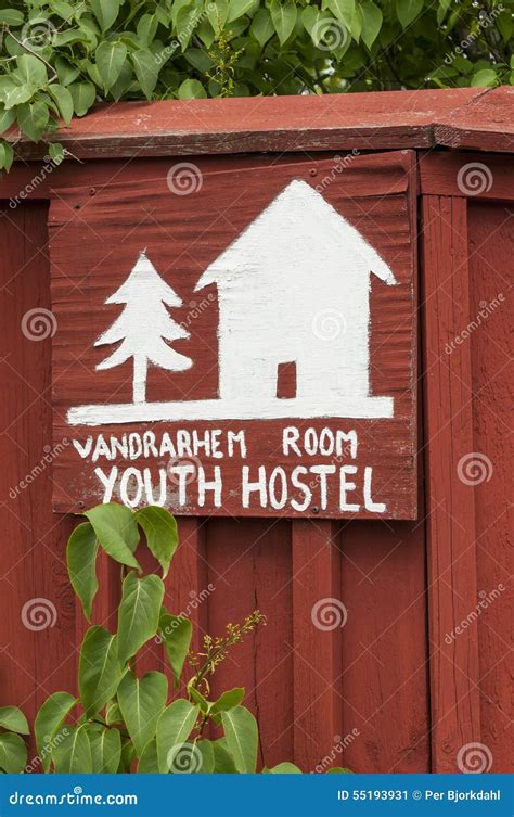Youth Hostel Sign Oregrund Editorial Photo Image 55193931