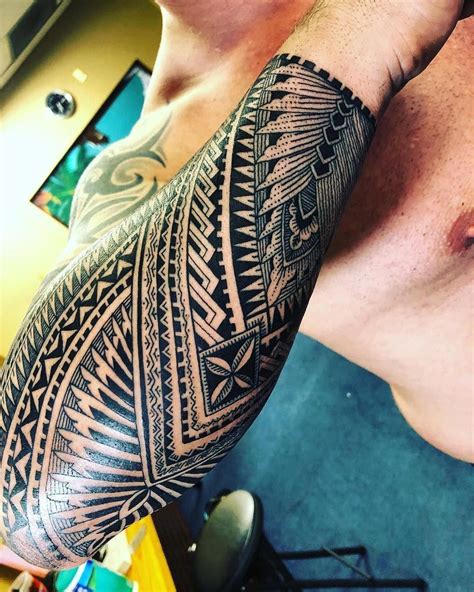 Wwe Samoan Tattoos Samoantattoos Polynesian Tattoo Sleeve Samoan