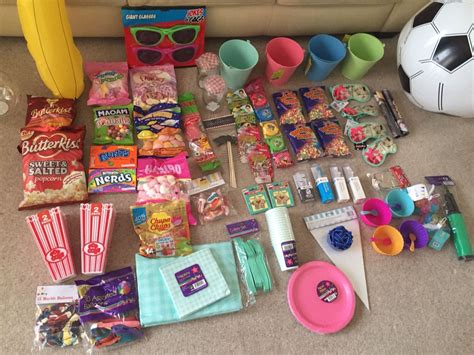 A 11 Year Olds Sleepover Party Supplys Girls Birthday Party Ideas