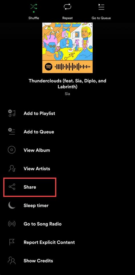 Now, click on the three vertical dots at the top right corner. How to Add Spotify Songs to Instagram Story: 5 Steps