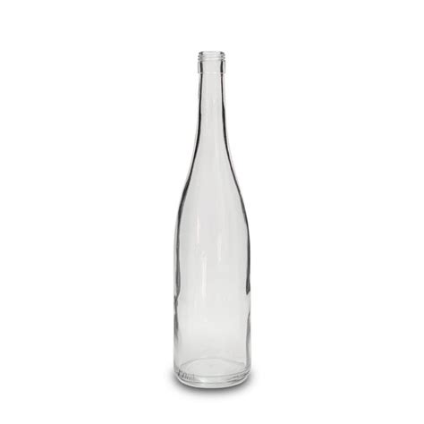 750ml Clear Flute Implusion Liquor Bottle
