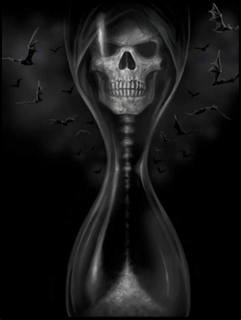 Pin By Candy Kaplan On Reapers And Skulls Skull Art Hourglass Tattoo
