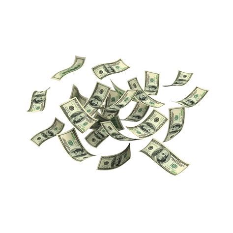 Dollar Bills Falling Down Background Overlay 11794060 Png
