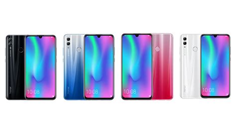 Honor 10 Lite Unveiled Flashy Gradient Colors And Kirin 710 For Under 300