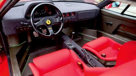 Firstly, we'd go with either the classic rosso. Ferrari F40: The Icon, The Classic, The Revered | Supercars.net