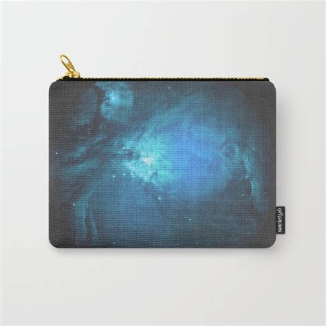 19 The Orion Nebula In Neon Blue Stars Of A Planet And Galaxy In