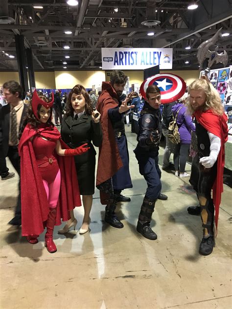 Avengers Cosplay At Long Beach Comic Expo 2017 Lbce2017 Comic