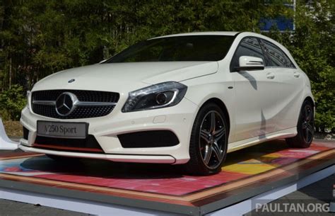 The illustrations may show accessories and optional. Mercedes-Benz A-Class launched in Malaysia - A200 and A250 ...
