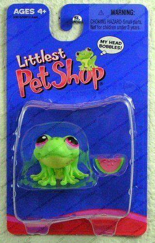 Littlest Pet Shop Frog 283 Wwatermelon Slice By Hasbro 1150 Foot