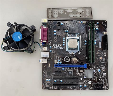 Vareza Msi H81m P32l Mainboard Mit Cpu Intel Core I3 4160 Kingston