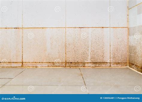 Dirty On Ceramic Wall In Bathroom Stock Image Image Of Bathroom Room