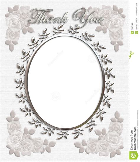 Maybe you would like to learn more about one of these? Thank You Card Wedding Frame Stock Illustration ...