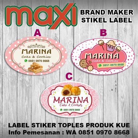 Stiker telah dipotong sesuai bentuk , siap tempel pada kemasan/toples desain dan warna: Jual Cetak Desain Stiker Toples Kue Kering Lebaran - Kab ...