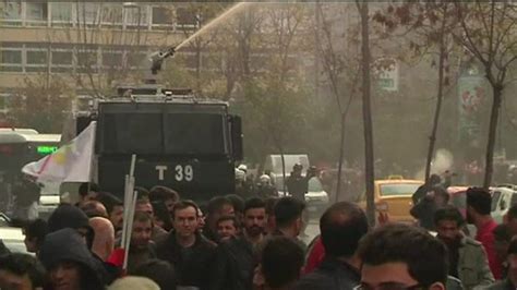 Turkey Coup Aftermath Pro Kurdish Istanbul Protests Broken Up Bbc News