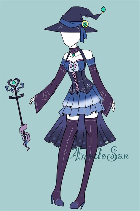 Witch Outfit Adoptable Closed By As Adoptables Witch