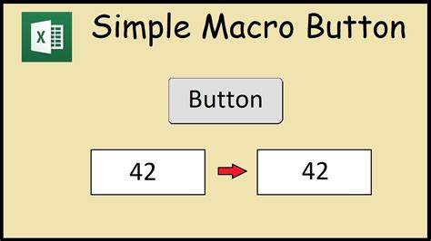 How To Create A Macro Button To Copy And Paste In Excel Youtube