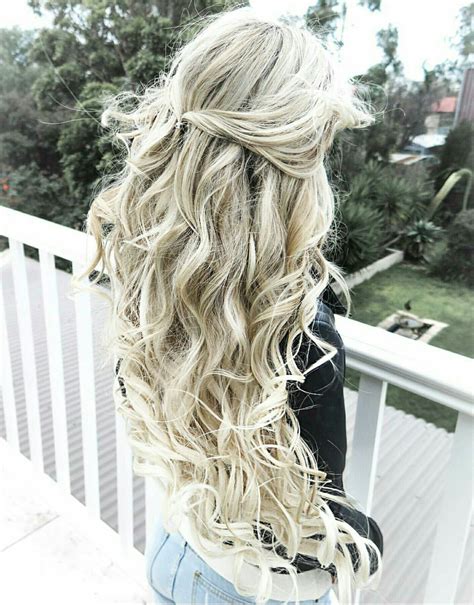 Long Blonde Mermaid Hair Frisuren Haarfarben Haare