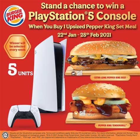 Burger king delivery menu and burger king online deliver. You Could Win A PlayStation 5 When You Buy a Large Pepper ...