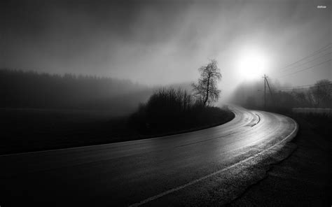 23135 Dark Empty Road Photography Wallpaper 2560x1600 Download Hd