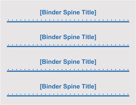 Wondering how to create high quality labels from your home or office? 2" binder spine inserts (4 per page) - Templates | Label templates, Label template word, Spine ...