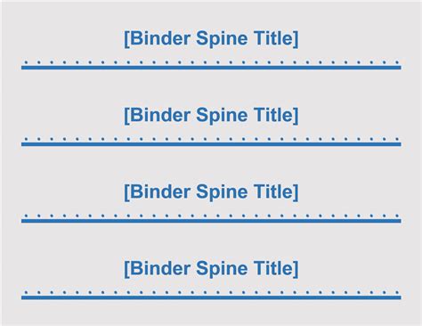 Wondering how to create high quality labels from your home or office? 2" binder spine inserts (4 per page) - Templates | Label templates, Label template word, Spine ...