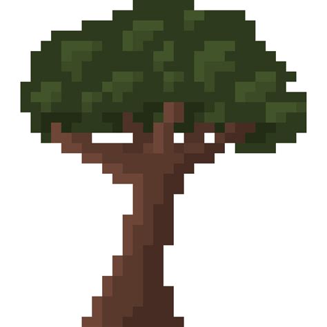 Pixel Art Tree X Mega Pixel Art X Px