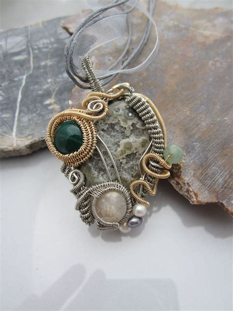 Pin On Wire Wrapped Jewelry
