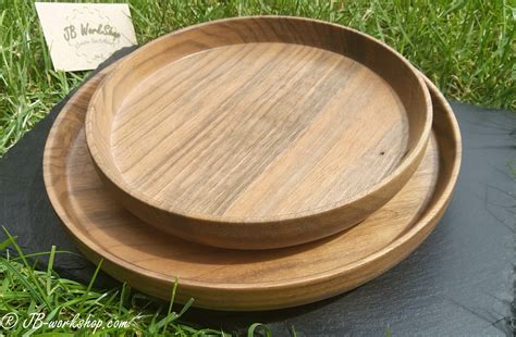 Assiette En Bois Jb Workshop