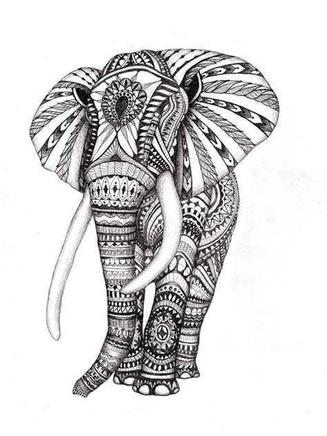 temporary elephant tattooincludes 2 tattoos elephant etsy