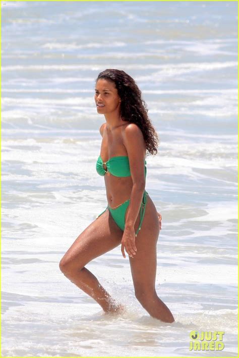 Vincent Cassel Goes Surfing During Beach Day With Wife Tina Kunakey
