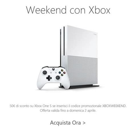50€ Di Sconto Su Tutte Le Xbox Fino Al 2 Aprile