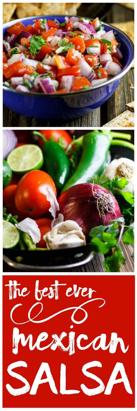 Authentic recipes for dieters, diabetics, and all food lovers (joe r. Gin's Authentic Mexican Salsa Recipe | eat healthy eat ...