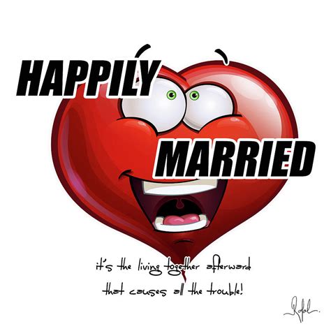 Happily Married Digital Art By Jan Raphael