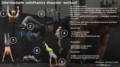 Intermediate Calisthenics Shoulder Workout Calisthenics Workout For